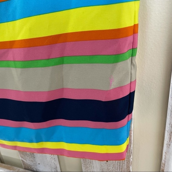 Trina Turk 'Flagimi' Multicolor Stripe Shift Dress - Picture 8 of 15